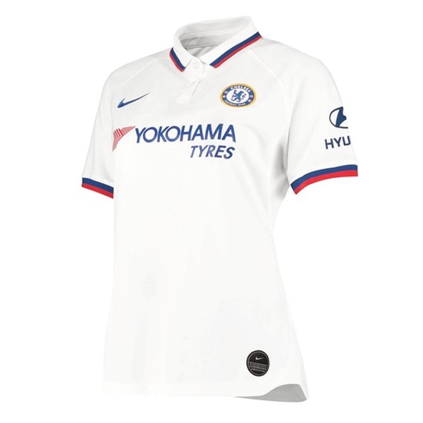 Maillot Football Chelsea Exterieur Femme 2019-20 Blanc